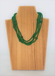 Long Single Strand Silk Necklace 2.2m Cambodian