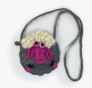 Sheep Felt Kid's Bag Nepalese