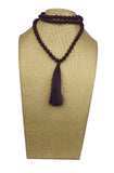 Long Silk Necklace with Tassel Cambodian